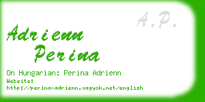 adrienn perina business card